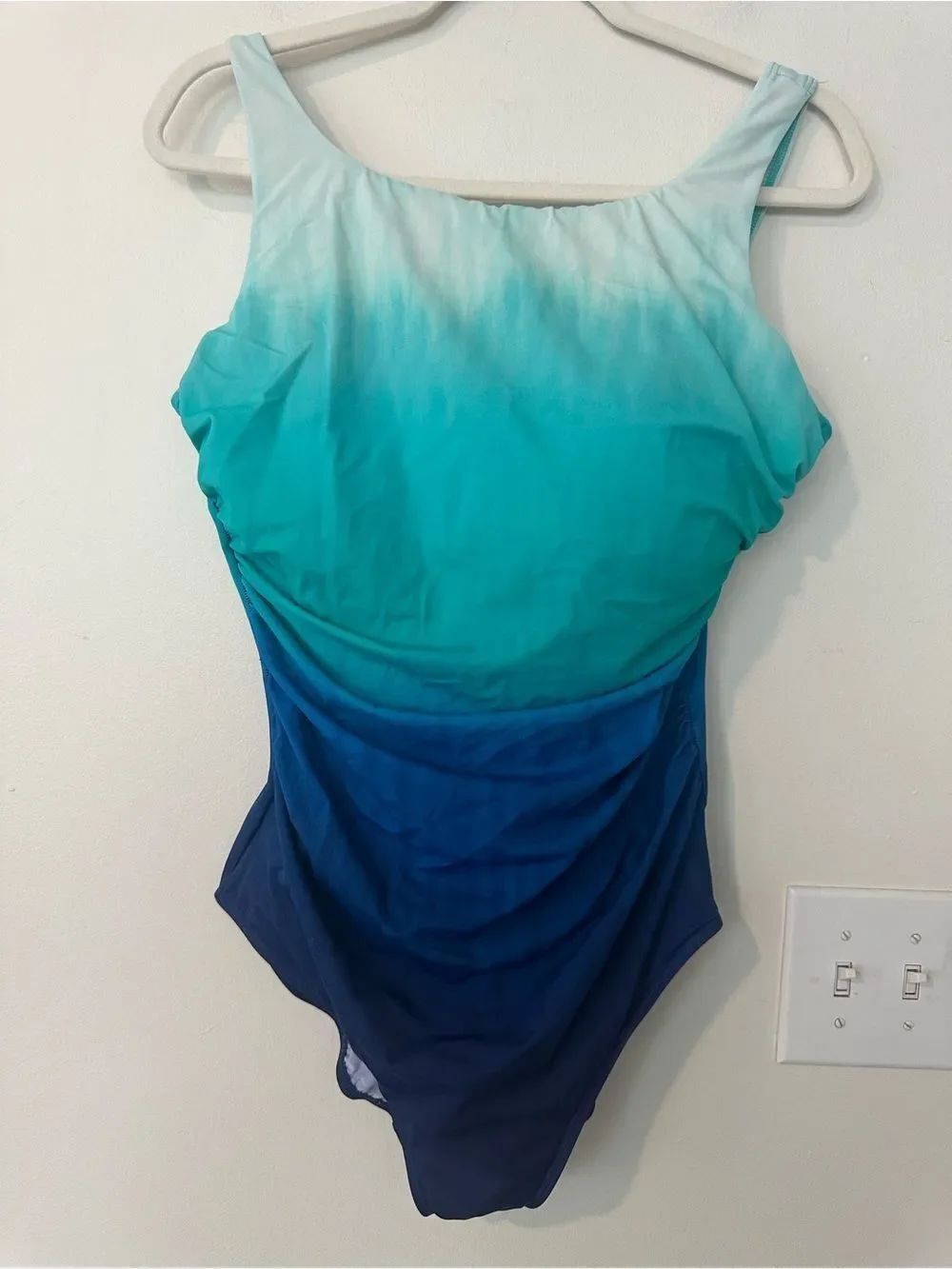 Miraclesuit X Talbots Firm Control 1 PC Swimsuit 16